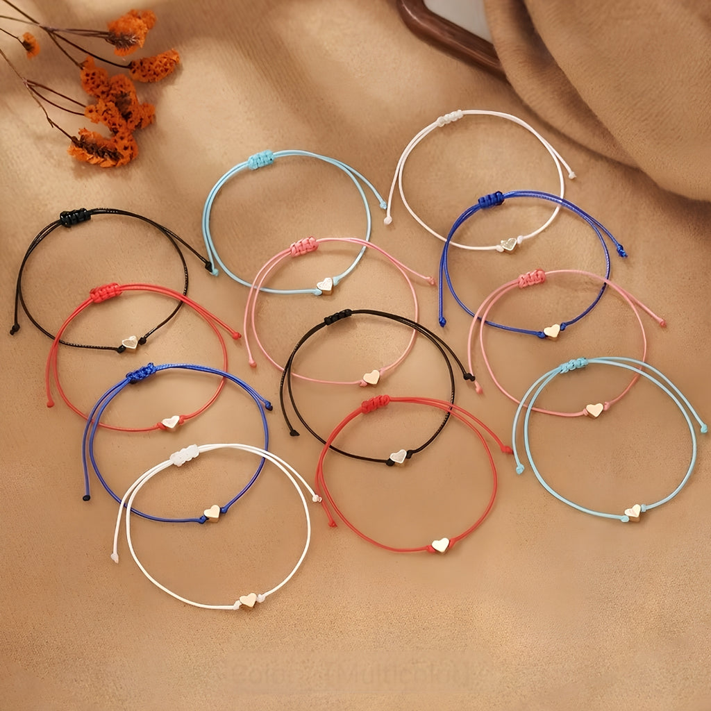 1 Bracelet Cœur Fin