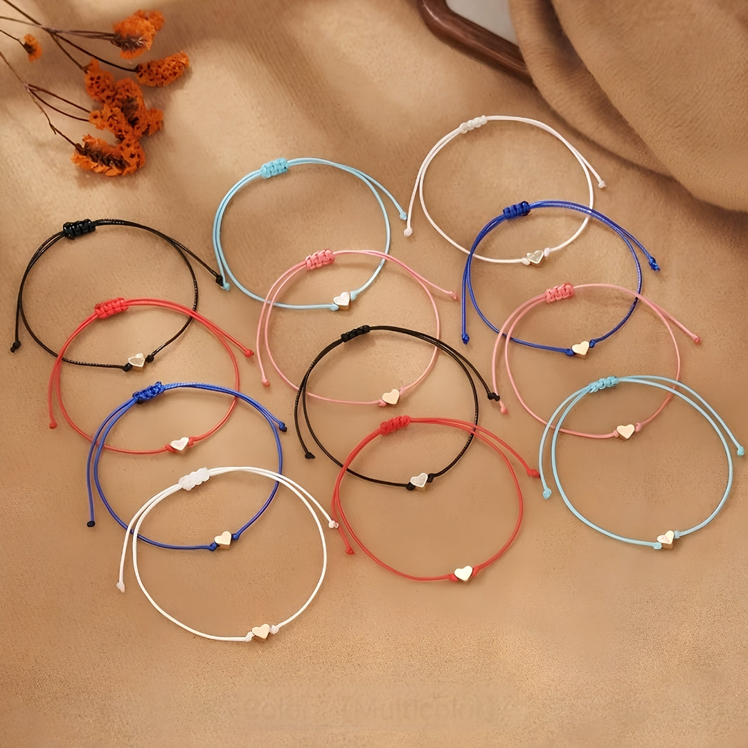 1 Bracelet Cœur Fin