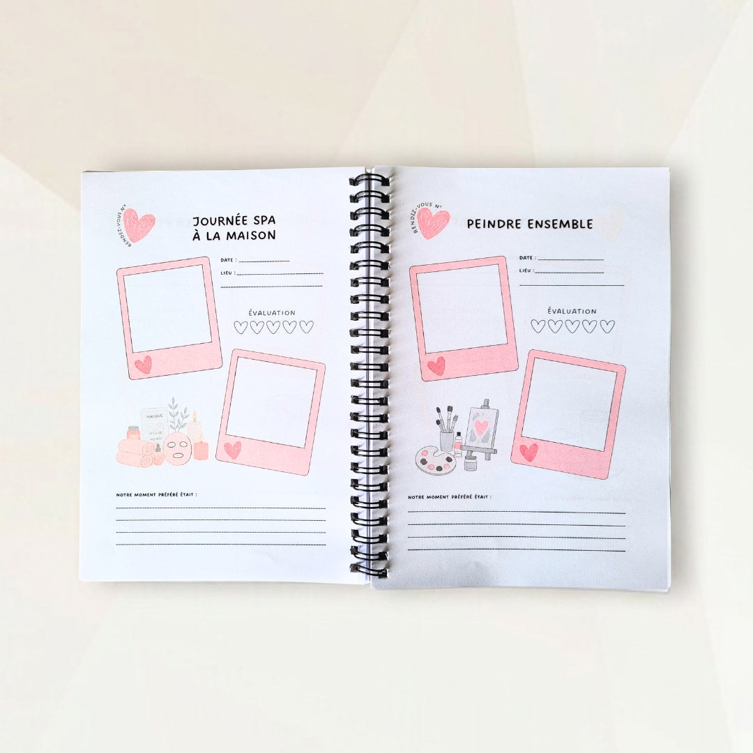 Carnet Mère et Fille — 100 Rendez-vous à Vivre Ensemble