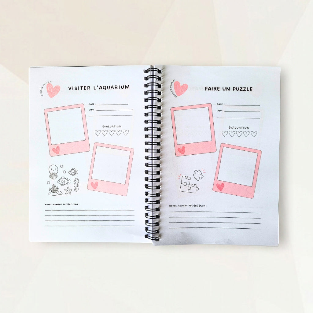 Carnet Mère et Fille — 100 Rendez-vous à Vivre Ensemble