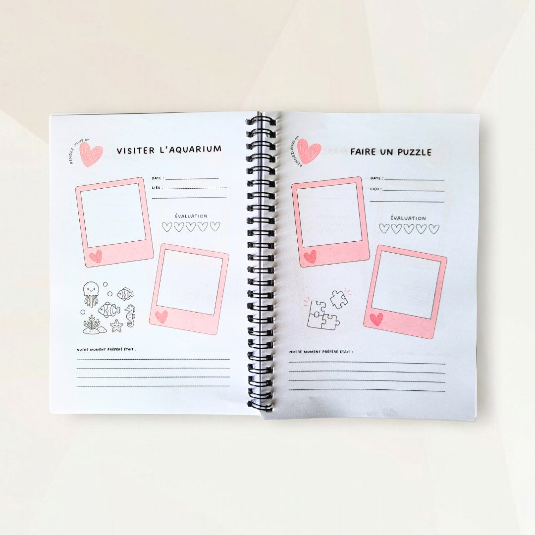 Carnet Mère et Fille — 100 Rendez-vous à Vivre Ensemble