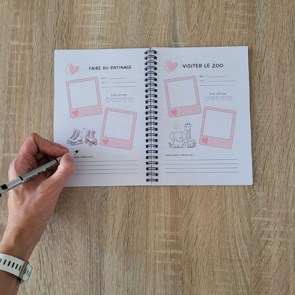 Carnet Mère et Fille — 100 Rendez-vous à Vivre Ensemble